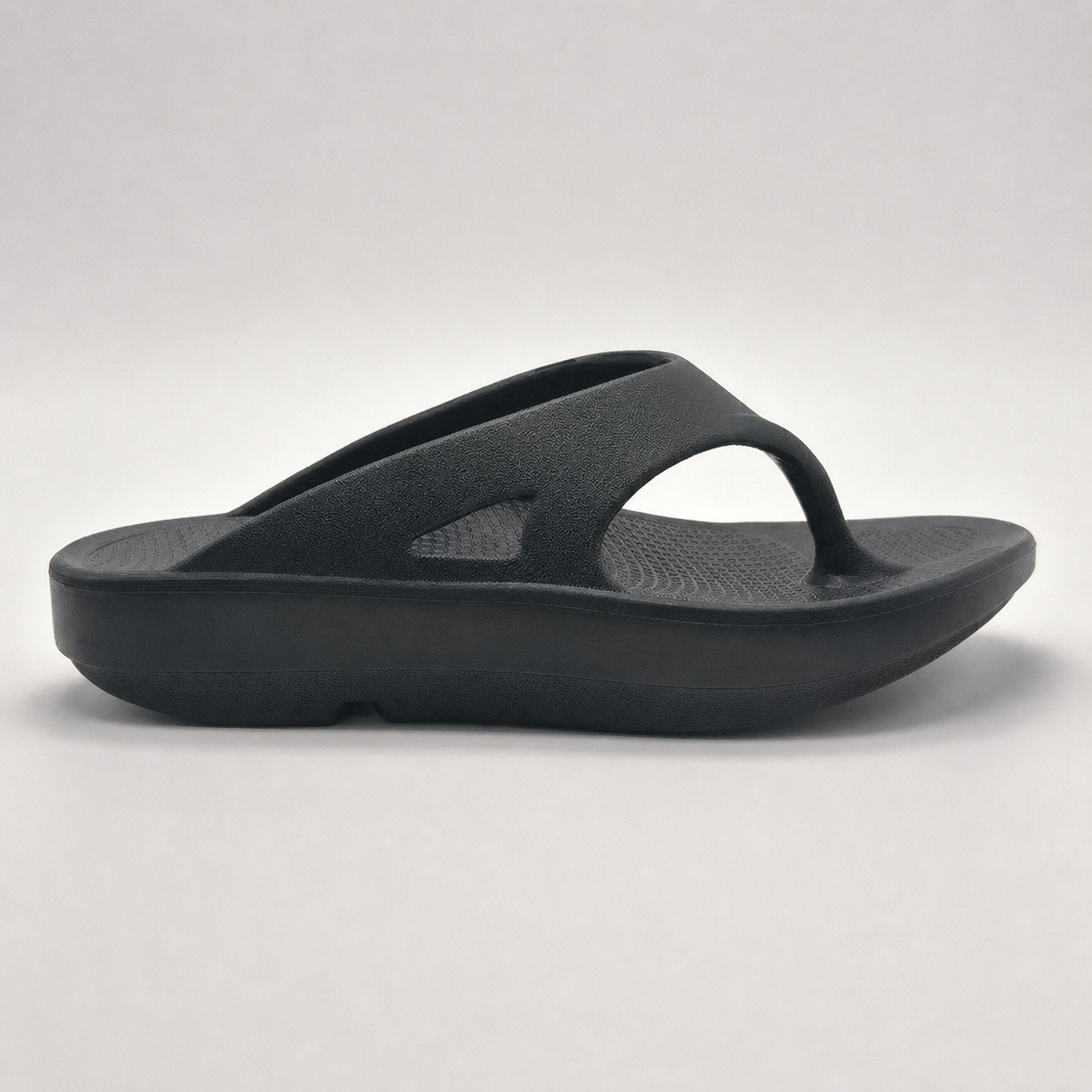 Black arch support EVA flip flop product view